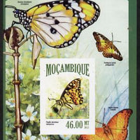 Mozambique 2013 Butterflies #5 imperf deluxe sheet unmounted mint. Note this item is privately produced and is offered purely on its thematic appeal