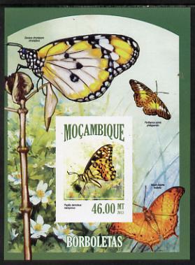 Mozambique 2013 Butterflies #5 imperf deluxe sheet unmounted mint. Note this item is privately produced and is offered purely on its thematic appeal
