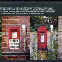 Great Britain 2009 Post Boxes perf m/sheet unmounted mint MS 2954
