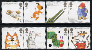 Great Britai 2006 Animal Tales perf set of 8 (4 se-tenant pairs) unmounted mint SG 2589-96