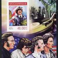 Mozambique 2014 50th Anniversary of Beatles Trip to USA #3 imperf s/sheet unmounted mint. Note this item is privately produced and is offered purely on its thematic appeal