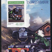 Mozambique 2014 80th Anniversary of Flying Scotsman #3 imperf s/sheet #1 unmounted mint. Note this item is privately produced and is offered purely on its thematic appeal