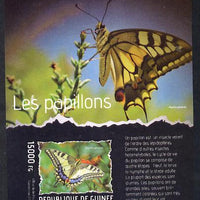 Guinea - Conakry 2014 Butterflies #1 imperf s/sheet unmounted mint. Note this item is privately produced and is offered purely on its thematic appeal