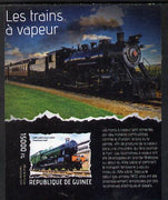 Maldive Islands 2014 Steam Locomotives #3 imperf s/sheet unmounted mint. Note this item is privately produced and is offered purely on its thematic appeal