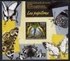 Central African Republic 2014 Butterflies #01 imperf s/sheet D- unmounted mint. Note this item is privately produced and is offered purely on its thematic appeal