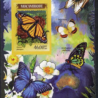Mozambique 2014 Butterflies #01 imperf s/sheet A - unmounted mint. Note this item is privately produced and is offered purely on its thematic appeal