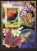 Mozambique 2014 Butterflies #02 imperf s/sheet A - unmounted mint. Note this item is privately produced and is offered purely on its thematic appeal