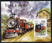 Togo 2014 Steam Locomotives imperf s/sheet A - unmounted mint. Note this item is privately produced and is offered purely on its thematic appeal