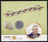 Mali 2014 Nobel Prize for Chemistry (2013) - Arieh,Warshel imperf s/sheet containing one circular value unmounted mint