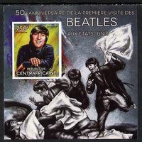 Central African Republic 2014 The Beatles - John Lennon imperf deluxe m/sheet unmounted mint. Note this item is privately produced and is offered purely on its thematic appeal
