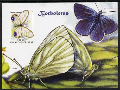 Guinea - Bissau 2014 Butterflies #05 imperf s/sheet unmounted mint. Note this item is privately produced and is offered purely on its thematic appeal