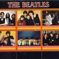 Chad 2014 The Beatles #2 perf sheetlet containing 6 values unmounted mint. Note this item is privately produced and is offered purely on its thematic appeal. .