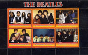 Chad 2014 The Beatles #2 perf sheetlet containing 6 values unmounted mint. Note this item is privately produced and is offered purely on its thematic appeal. .