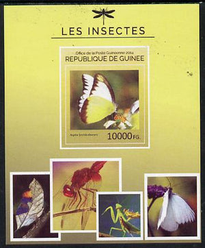 Guinea - Conakry 2014 Insects - Appias eleonora (Albatross Butterfly) imperf s/sheet unmounted mint. Note this item is privately produced and is offered purely on its thematic appeal