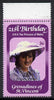 St Vincent - Grenadines 1982 Princess Di's 21st Birthday $6 with inverted watermark unmounted mint marginal SG 231w