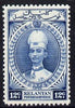 Malaya - Kelantan 1937-40 Sultan Ismail Chef's Hat 12c mounted mint SG 47