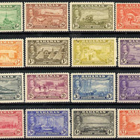 Bahamas 1948 KG6 Eleuthera set of 16 complete unmounted mint, SG 178-93