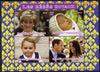 Madagascar 2015 Royal Babies perf sheetlet containing 4 values unmounted mint. Note this item is privately produced and is offered purely on its thematic appeal