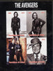 Congo 2015 The Avengers (TV series) imperf sheetlet containing 4 values unmounted mint. Note this item is privately produced and is offered purely on its thematic appeal