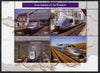 Djibouti 2015 Trains of France perf sheetlet containing 4 values unmounted mint. Note this item is privately produced and is offered purely on its thematic appeal