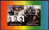 Congo 2015 Pink Floyd #2 imperf sheetlet containing 4 values unmounted mint. Note this item is privately produced and is offered purely on its thematic appeal