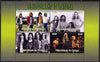 Congo 2015 Led Zeppelin #1 perf sheetlet containing 4 values unmounted mint. Note this item is privately produced and is offered purely on its thematic appeal