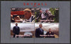 Chad 2015 Skyfall (James Bond) #2 imperf sheetlet containing 4 values unmounted mint. Note this item is privately produced and is offered purely on its thematic appeal. .