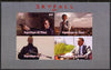 Chad 2015 Skyfall (James Bond) #3 imperf sheetlet containing 4 values unmounted mint. Note this item is privately produced and is offered purely on its thematic appeal. .