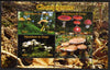 Congo 2015 Fungi perf sheetlet containing 4 values unmounted mint. Note this item is privately produced and is offered purely on its thematic appeal, it has no postal validity