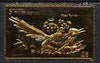 Staffa 1976 Road Runner (Male) £8 value perforated & embossed in 23 carat gold foil unmounted mint (Rosen 290a)