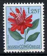 Belgian Congo 1952 Flowers 1f25 Protea unmounted mint SG 305*