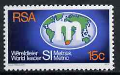 South Africa 1977 Metrication unmounted mint, SG 436*