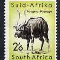 South Africa 1959 Nyala 2s6d from animals def set unmounted mint, SG 176
