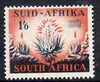 South Africa 1953 Aloes 1s6d unmounted mint, SG 148*