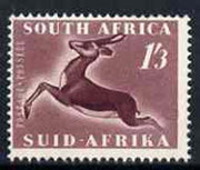 South Africa 1953 Springbok 1s3d unmounted mint, SG 147*
