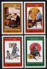 Grenada 1982 Norman Rockwell (Artist) Commemoration set of 4 unmounted mint, SG 1184-87