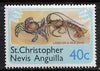 St Kitts-Nevis 1980 Lobster & Sea Crab 40c from Pictorial def set, SG 400 unmounted mint