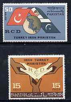 Pakistan 1965 Regional Development set of 2 unmounted mint, SG 224-25*