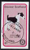 Davaar Island 1984 Rotary -Dogs (Wirehaired Fox Terrier) imperf souvenir sheet (£1 value) cto used