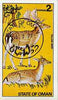 Oman 1977 Fallow Deer imperf souvenir sheet (2R value) cto used