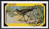 Staffa 1978 Golden Plover imperf m/sheet (£1 value) cto used