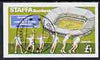 Staffa 1977 Tennis (Wimbledon 100th Anniversary) imperf m/sheet (£1 value) cto used