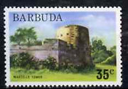 Barbuda 1974 Martello Tower 35c from pictorial def set, SG 192 unmounted mint*