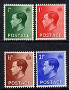 Great Britain 1936 KE8 set of 4 unmounted mint SG 457-60
