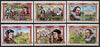 Tuvalu - Vaitupu 1984 Monarchs (Leaders of the World) Richard III,& Charles I, set of 12 opt'd SPECIMEN unmounted mint