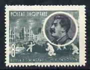 Albania 1963 Battle of Stalingrad 8L unmounted mint, Mi 725