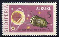 Albania 1963 Lunik III 5L unmounted mint, Mi 781