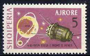 Albania 1963 Lunik III 5L unmounted mint, Mi 781