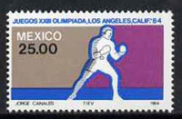 Mexico 1984 Boxing 25p from Olympic Games set, SG 1712 unmounted mint*