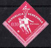 Venezuela 1962 Football 10c from National Games Diamond shaped set, SG 1741 unmounted mint